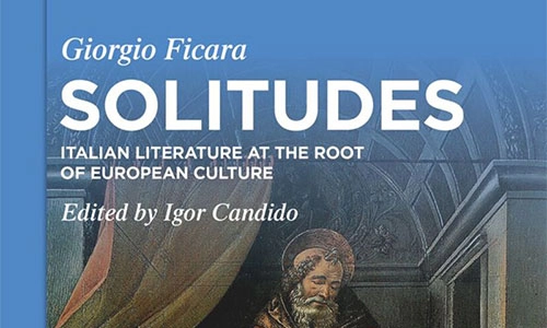 Book cover Solitudes. Italian Literature at the Root of European Culture.