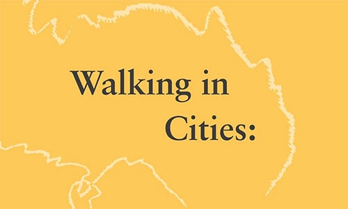 Book cover Walking in Cities.