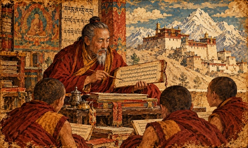 old tibetan tutor