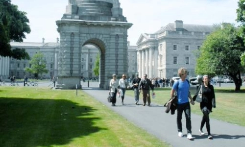 The Campanile in Trinity College Dublin