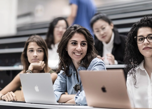 Postgraduate Students in a Lecture Hall