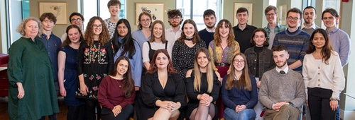 A group of 2022 Trinity Laidlaw scholars