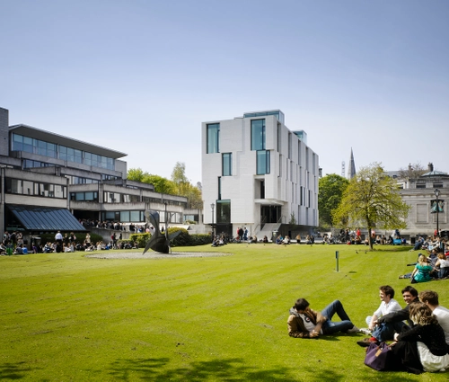 Photo of campus buildings