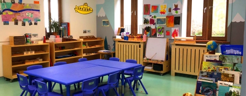 Day Nursery Montessori room