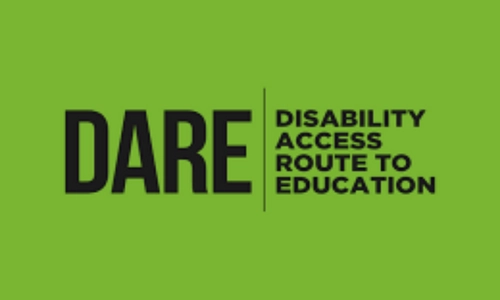An image of DARE's logo
