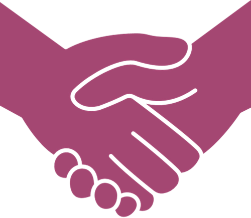 Image of two hands shaking