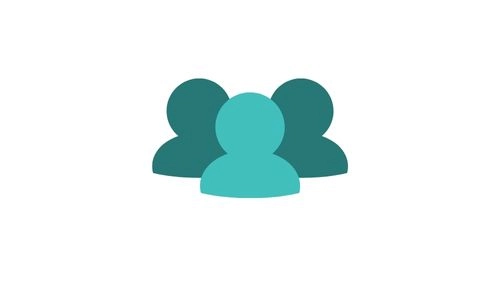 An image of three bodies with no features