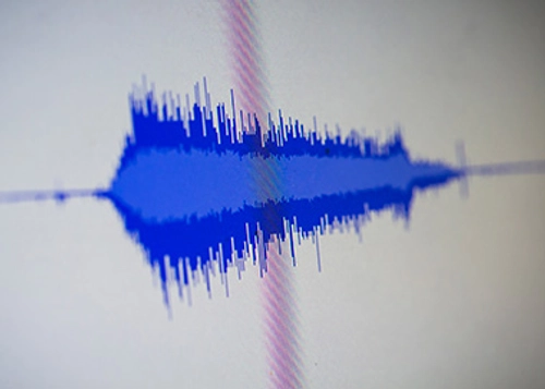 A sound wave