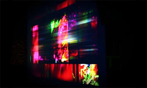 Silk Chroma audio-visual installation