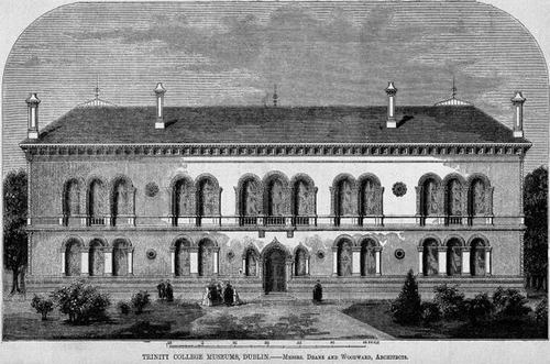 An early illustration of the Museum Building