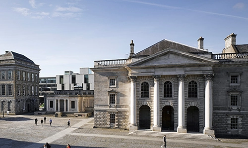 Front square, tcd campus