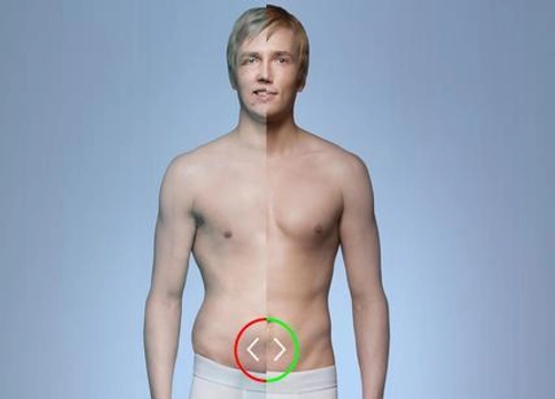 The smoking body man