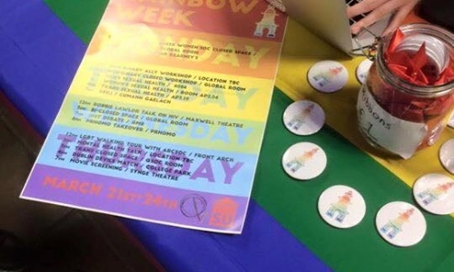 Equality and LGBT leaflets and badges