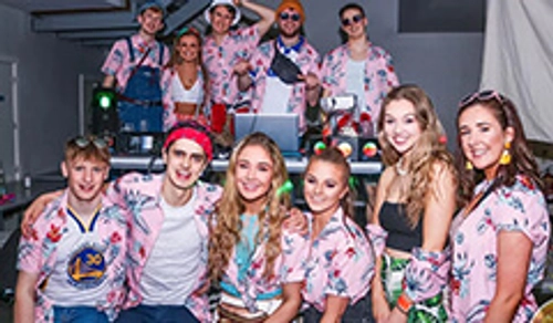 Image of students in Junior Common Room