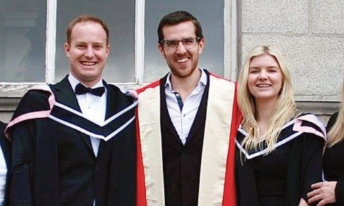 Three LL.M graduates