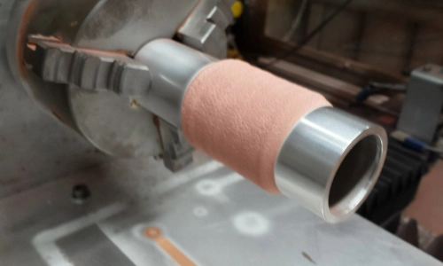 A close up image of a engineering lab device