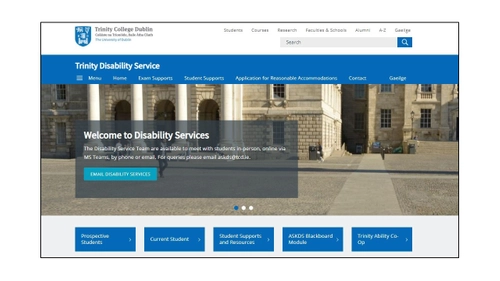 trinity disability service