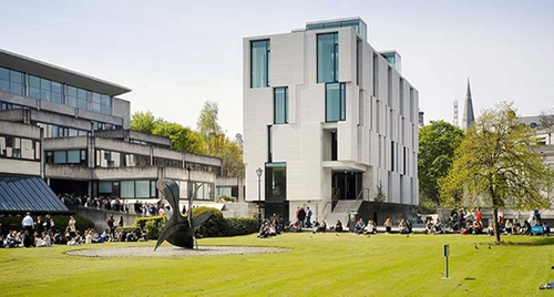 Building on Trinity College Campus