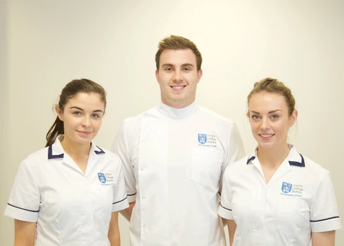 3 members of a Physiotherapy team