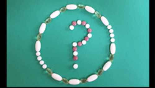 medication - question mark