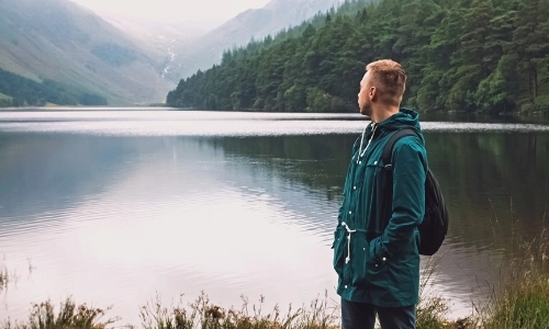 Student at glendalough
