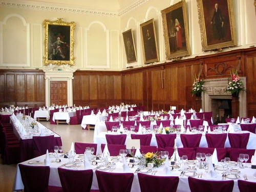 Dining hall at Trinity College Dublin