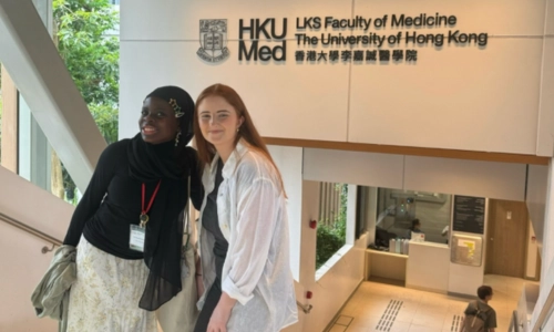 Students at Hong Kong University