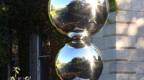 Atoms and Apples Sculpture at TCD