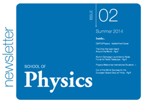 Physics Newsletter Issue 2 Graphic