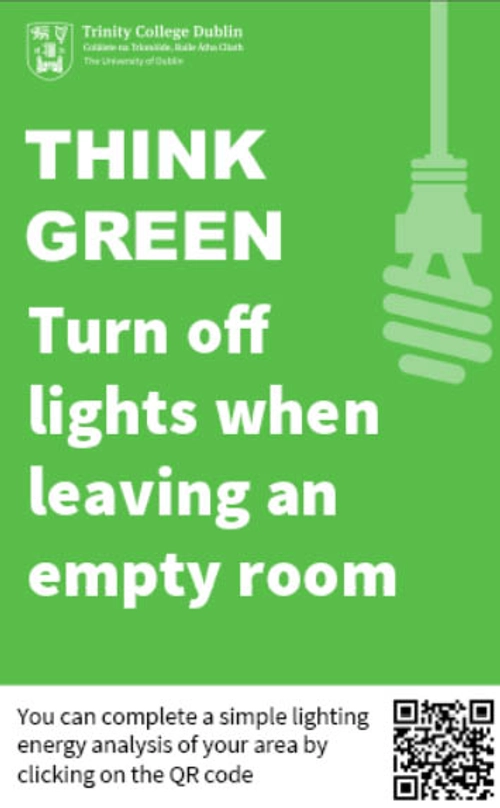 Think Green Poster