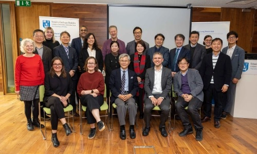 Peace Studies staff at conference