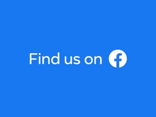 Find us on Facebook Logo