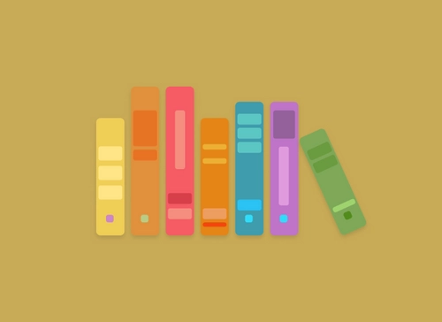 Library books