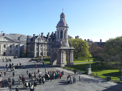 Campanile on Trinity's Front Square