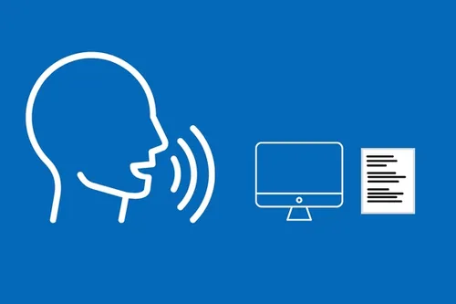 Speech to Text Conversion Tools Illustration