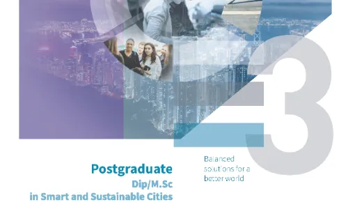 Postgraduate MSc. Smart & Sustainable Cities brochure image