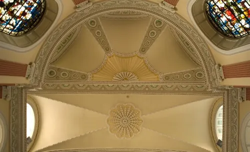 Religion, ceiling of the chapel at Trinity College Dublin