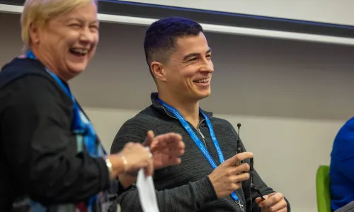 Freda Neill and Paulo Melo