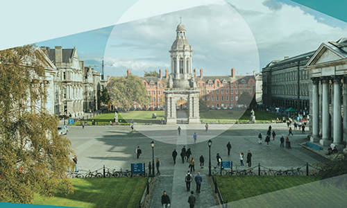 TCD campus graphic
