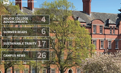 Trinity alumni graphic