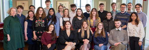 A group of 2022 Trinity Laidlaw scholars