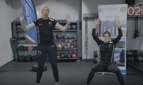 Deirdre and Catriona presenting active breaks