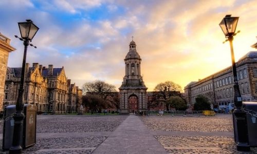 Campanile in the evening