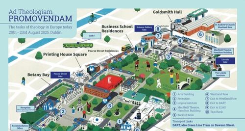 Trinity College Map for Congress
