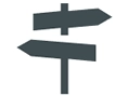 Signposts icon