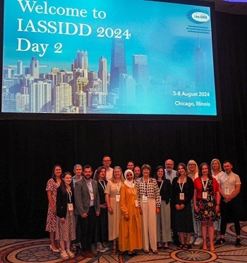 Pictured: Trinity College Dublin attend IASSIDD 2024 in Chicago.