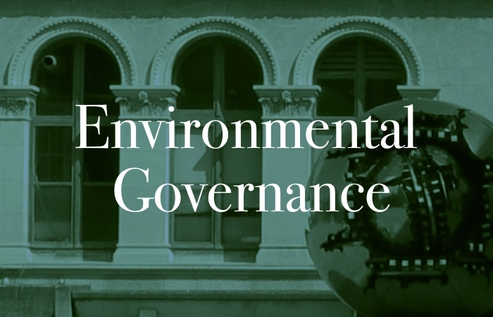 Environmental Governance