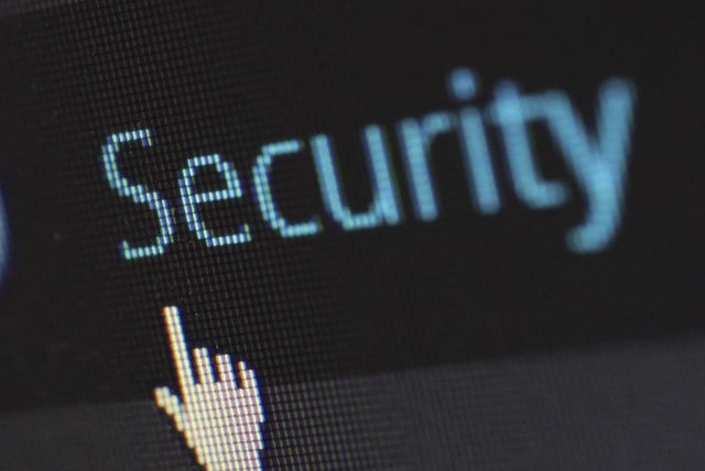 Word security on a screen