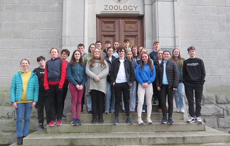 TY Students in the TY programme in Zoology