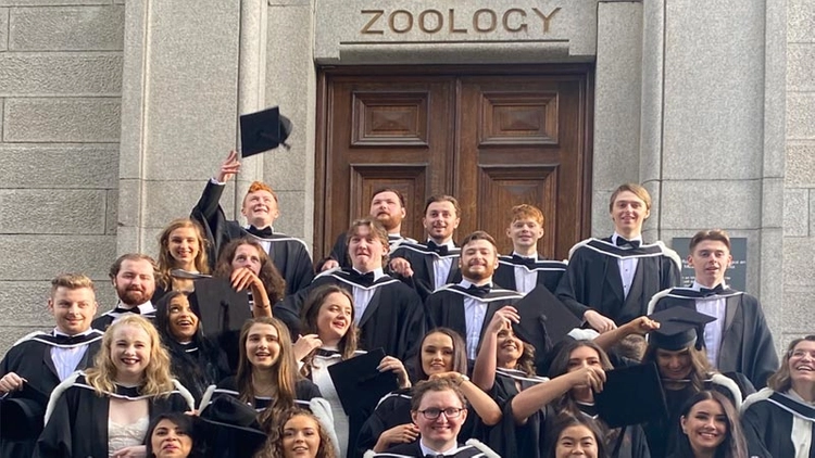 Graduation group in Zoology